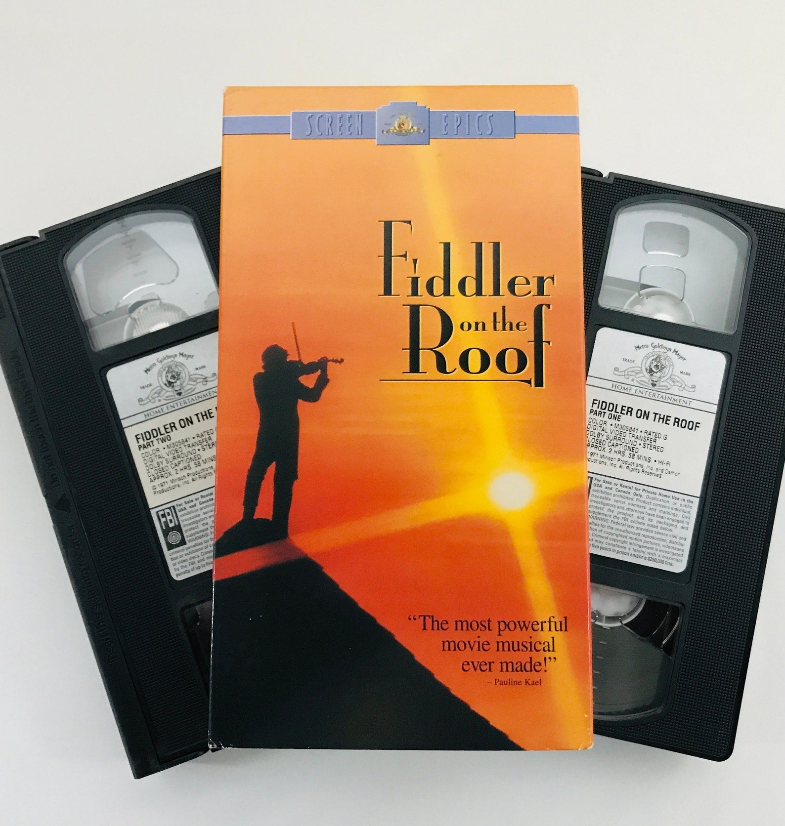 Fiddler On The Roof, VHS (vintage) | Gone2Pieces